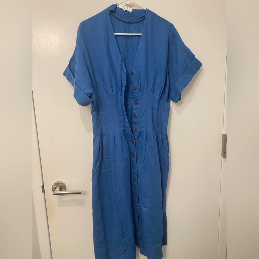 SEA New York Linen Dress, Size 4